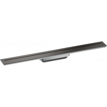 External part odpływu liniowego 700, AXOR Drain - Black Chrome Polerowany