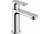 Single lever washbasin faucet 110 CoolStart EcoSmart+ with pop-up waste with pull-rod, Hansgrohe Rebris S - Chrome