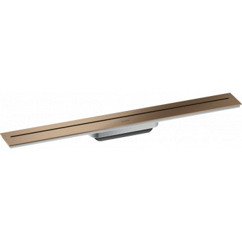 External part odpływu liniowego 700, wallmounting, AXOR Drain - Czerwone Gold Polerowane