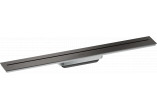 External part odpływu liniowego 700, wallmounting, AXOR Drain - Black Chrome Polerowany