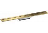 External part odpływu liniowego 700, wallmounting, AXOR Drain - Brass Szczotkowany