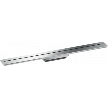 External part odpływu liniowego 800, wallmounting, AXOR Drain - Chrome