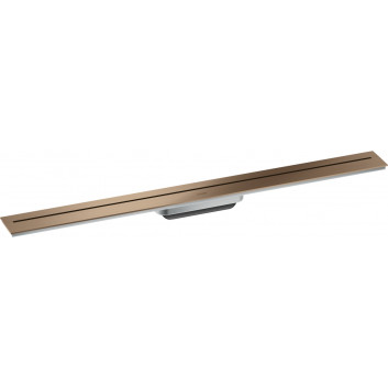 External part odpływu liniowego 900, wallmounting, AXOR Drain - Czerwone Gold Polerowane