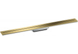 External part odpływu liniowego 900, wallmounting, AXOR Drain - Brass Szczotkowany