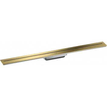 External part odpływu liniowego 900, wallmounting, AXOR Drain - Brass Szczotkowany