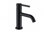 Single lever washbasin faucet 75, KLUDI NOVA FONTE Pura - Black mat 