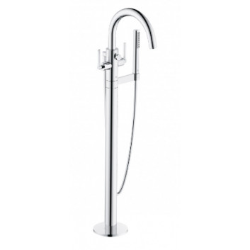 Mixer bath and shower, freestanding, KLUDI NOVA FONTE Puristic - Chrome