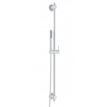 Shower set 1 S, 90 cm, KLUDI NOVA FONTE Puristic - White mat