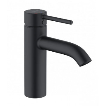 Single lever washbasin faucet, bez zestawu, KLUDI BOZZ - Black mat