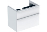 Cabinet pod umywalkę Geberit Smyle Square, with two drawers