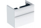 Cabinet pod umywalkę Geberit Smyle Square, with two drawers