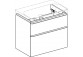 Cabinet pod umywalkę Geberit Smyle Square, with two drawers