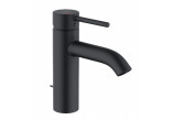Single lever washbasin faucet, 100, KLUDI BOZZ - Black mat 