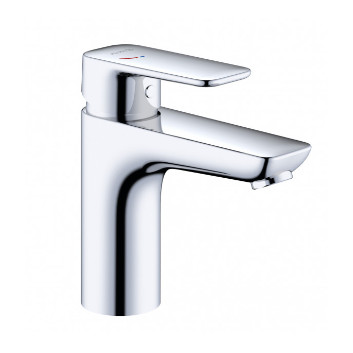 Single lever washbasin faucet 100, bez zestawu odpł, KLUDI PURE&STYLE J XL - Chrome