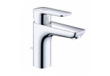Single lever washbasin faucet 100, with overflow, KLUDI PURE&STYLE J XL - Chrome