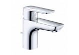 Single lever washbasin faucet 75 mm, with overflow, KLUDI PURE&STYLE - Chrome