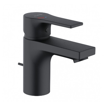 Single lever washbasin faucet 75, KLUDI ZENTA SL - Black mat 