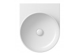Ceramic washbasin, without hole, Ravak Yard 400 - White