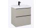 Cabinet vanity 60x63.5x44.9 cm, Elita Look - Fume