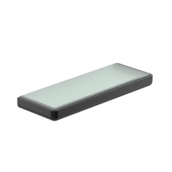 Shelf 300 mm z odporną powłoką Everlux, Roca Tempo - Brushed titanium black
