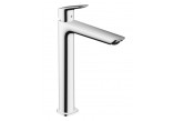 Single lever washbasin faucet 240 Fine without waste, Hansgrohe Logis - Chrome