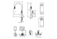 Kitchen faucet with set filtrującym, Omnires Switch - Black mat 