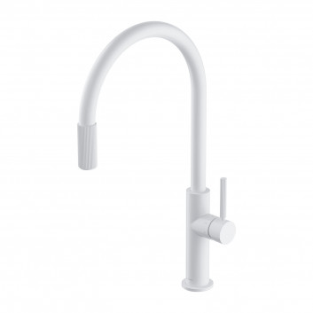 Kitchen faucet with set filtrującym, Omnires Switch - Brushed brass