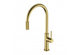 Kitchen faucet for connecting zestawu filtrującego, Omnires Switch - Brushed brass