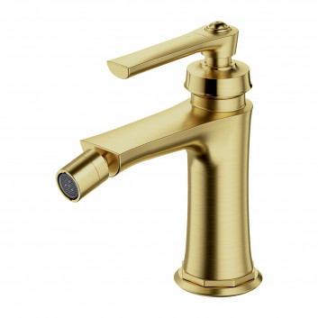 Bidet mixer, Omnires Armance - Brushed brass