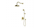 Shower system concealed, Omnires Armance - Brushed brass