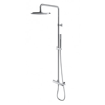 Thermostatic shower system wall mounted, Omnires Y - Chrome 