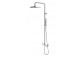 Thermostatic shower system wall mounted, Omnires Y - Chrome 