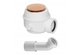 Siphon bath-for shower tray, Omnires - Miedź