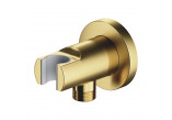 Shut-off valve, Omnires - Brushed brass