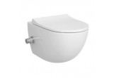 Wall-hung wc WC Vitra Sento z funkcją bidetu 54cm + seat - white
