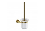 Brush toilette hanging, Omnires Modern Project - Brushed brass