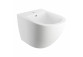 Wall hung bidet, 49x37 cm, Omnires Ottawa - White mat