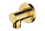 Shut-off valve, Omnires - Brushed brass