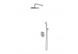 Thermostatic shower system concealed, Omnires Y - Nikiel