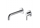 Washbasin faucet concealed with a long spout, Omnires Y - Chrome