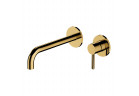 Washbasin faucet concealed with a long spout, Omnires Y - Gold