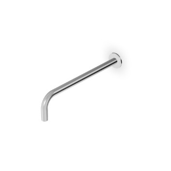 Arm natryskowe of stainless steel 35 cm, Zucchetti - Brushed steel