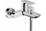 Single lever Bath tap, wall mounted, Hansgrohe Rebris E - Chrome 