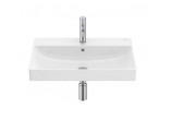 Small washbasin wall mounted Roca Ona 65x46 cm FINECERAMIC® - white