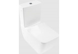 Bowl WC washdown model do WC-kompaktu bez kołnierza wewnętrznego, standing, Villeroy & Boch Venticello - Weiss Alpin CeramicPlus