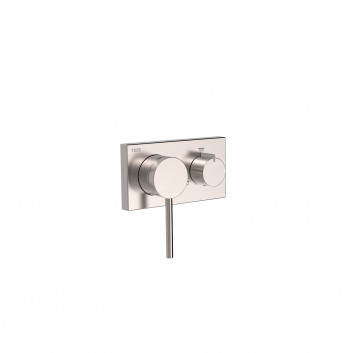 Mixer single lever concealed 3-drożna shower, Tres 3V - Steel