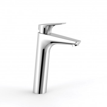 Tall mixer single lever basin, Tres Canigó - Chrome