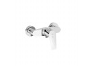 Mixer single lever wall mounted shower, Tres Canigó - Chrome