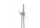 Mixer single lever concealed wirh spray do toalety, Tres Canigó Plus - Chrome