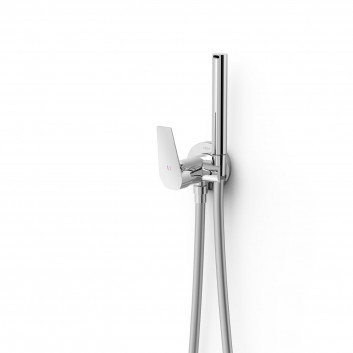 Mixer single lever concealed wirh spray do toalety, Tres Canigó Plus - Chrome